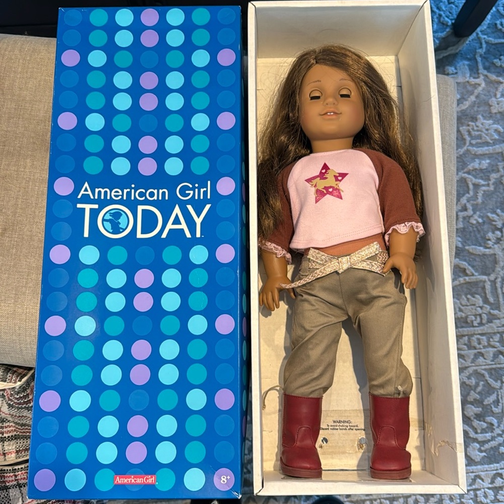 American Girl Doll With Box - Picture 1 of 3
